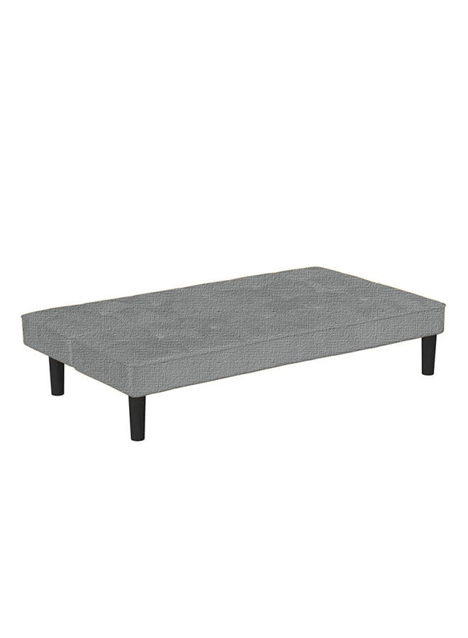 In-House Yoomi | Sofabed 2 In 1 Upholstered In Linen - Light Grey - Image 2