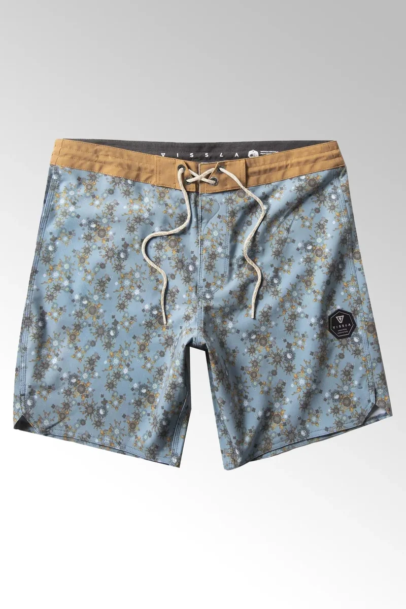 Vissla Barrier 17.5" Swimshort Vintage Blue