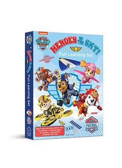 Nickelodeon Paw Patrol Air Patrol Heroes Of The Sky Fun Learning Set With Wipe And Clean Mats 
