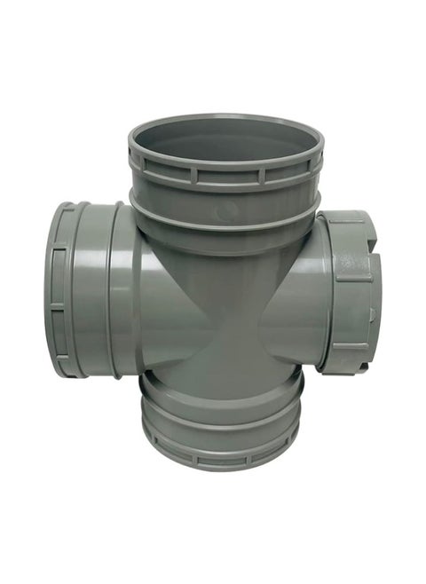 KNP Door Tee UPVC Pipe Fitting 3 Inch is a Versatile and Durable Component Used in UPVC Piping Systems to Create a T Shaped Connection.