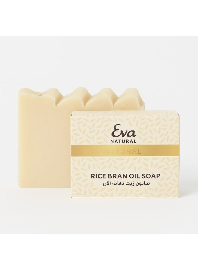 Eva Natural Rice Bran Oil Soap 100g - Image 1