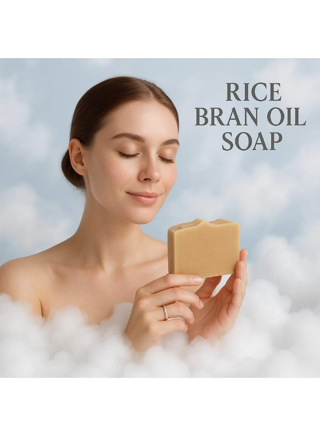 Eva Natural Rice Bran Oil Soap 100g - Image 3