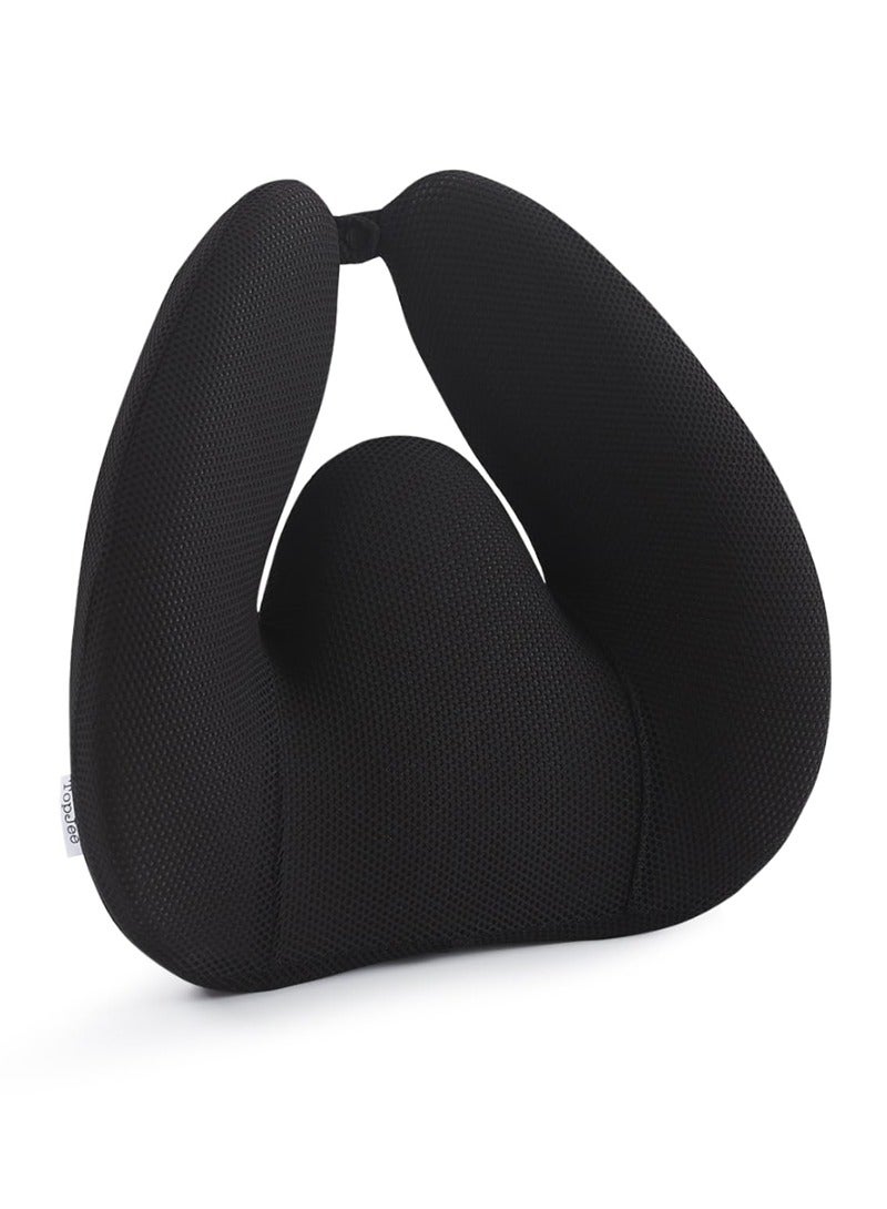 Ergonomic Lumbar Support Pillow for Car and Office Chairs, Ideal Back Support Cushion for Drivers and Office Workers, Suitable for Men and Women - Image 1