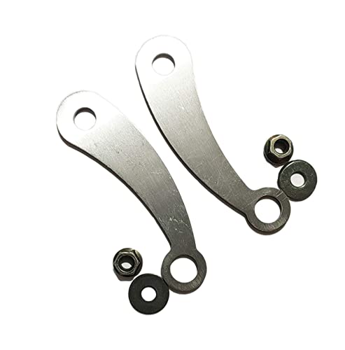 SAMDO Universal Motorcycle Speedometer Bracket Stainless Steel 304 Speedometer Mount 2pcs with Screw Nuts 1 Pair