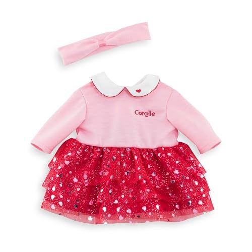 Corolle Dress and Headband Petals of Hearts Clothes for Doll 36 cm from 2 Years 9000141590 - Image 1