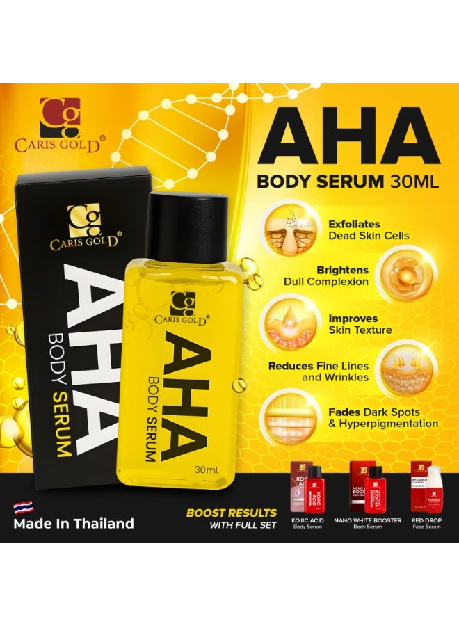 Caris Gold AHA  Body Serum 30ml - Image 2