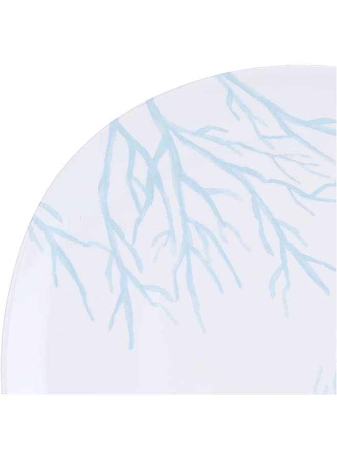 Moments Melamine Flat Plate, 28 Cm Size, Malibu - Image 4