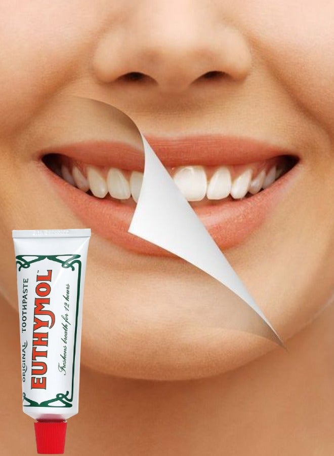 يوثيمول 6 قطع معجون أسنان ايوثيمول الأصلي 75مل - Image 2