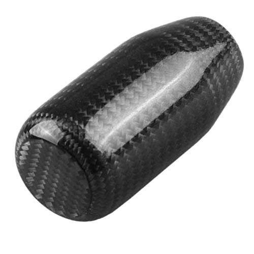 Sakali Universal Carbon Fiber Manual or Automatic Car Gear Shift Knob Shifter Lever Black - Image 4