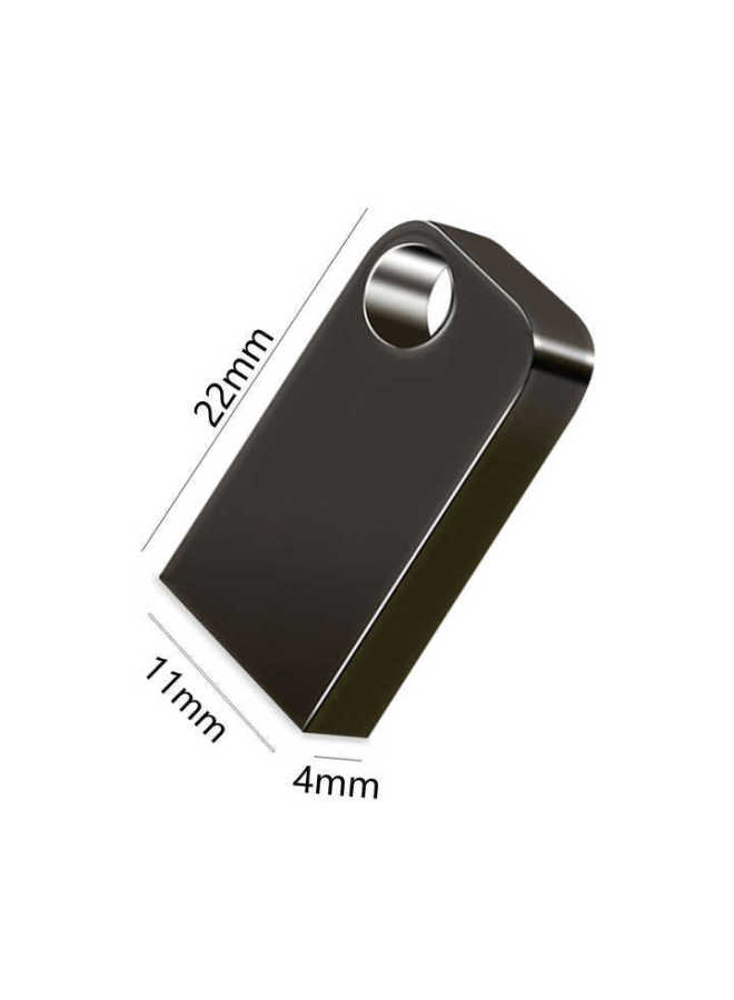 Metal Waterproof Creative U Disk Shell Engraved LOGO Mini U Disk Shell Enterprise Advertising U Disk Shell-Color:Bright Chrome-Capacity:Single Shell  - Image 3