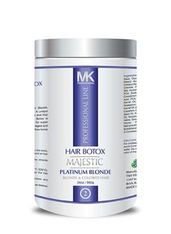 Majestic MK Hair Botox Platinum Blonde Treatment 960g 