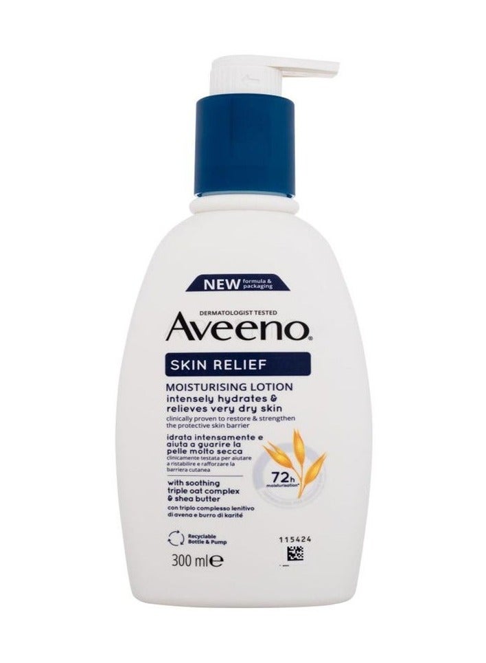 Aveeno Skin Relief Moisturizing Lotion with Triple Oat complex and Shea butter - Image 1