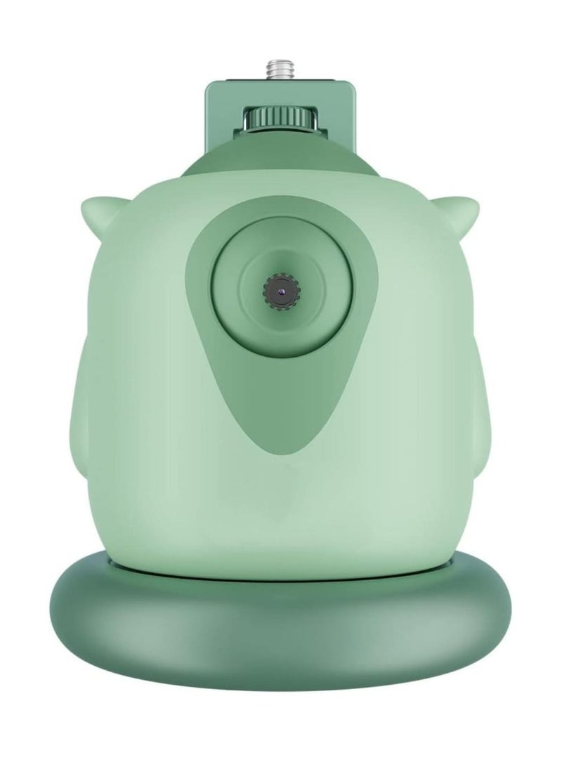 360 Degree Intelligent Mobile Phone Stabilizer - Camera Gimbal with AI Tracking, Portable Smartphone Stabilizer for Smooth Video Recording, Green  - Image 2