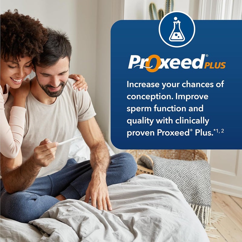 Proxeed Proxeed Plus  Male Fertility Supplement  30 Count Pack of 1 - Image 2