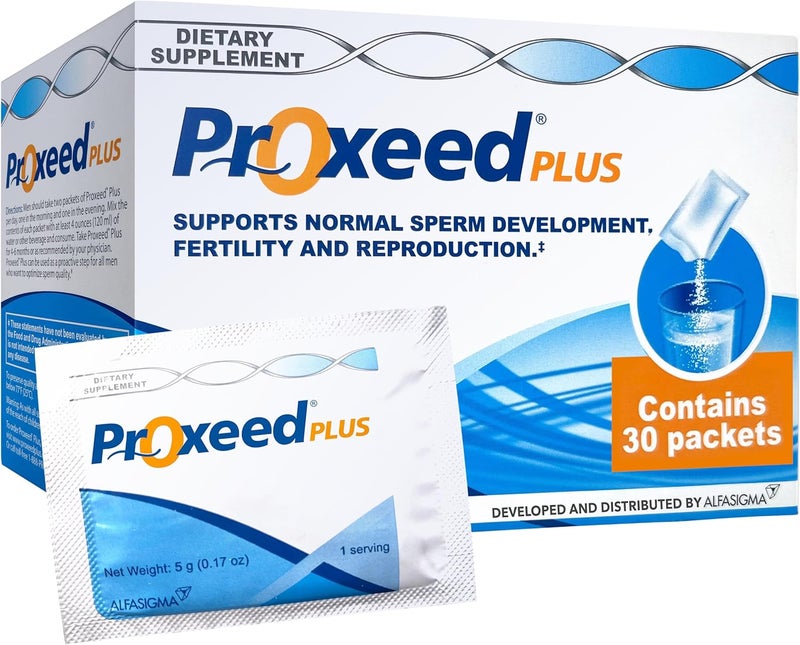 Proxeed Proxeed Plus  Male Fertility Supplement  30 Count Pack of 1 - Image 1