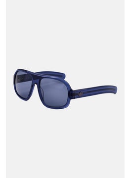 adidas Originals Men OR012592V59 Oversized Sunglasses, Navy Blue  - Image 3