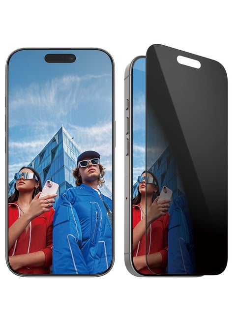 Screen Protector iPhone 16 Pro - Ultra Wide and Privacy