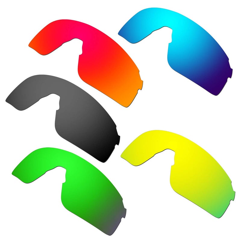 Generic HKUCO Reinforce Replacement Lenses For Oakley EVZero Blades Red/Blue/Black/24K Gold/Emerald Green Sunglasses  - Image 1