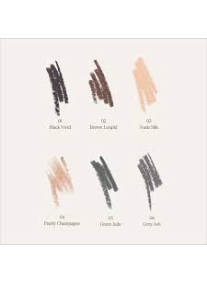 Miild Soft Satin Eyeliner 06 Grey Ash 1.10g - Image 4