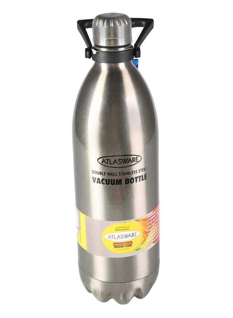 Atlasware Double Wall Stainless Steel Vacuum Bottle - 1750ml