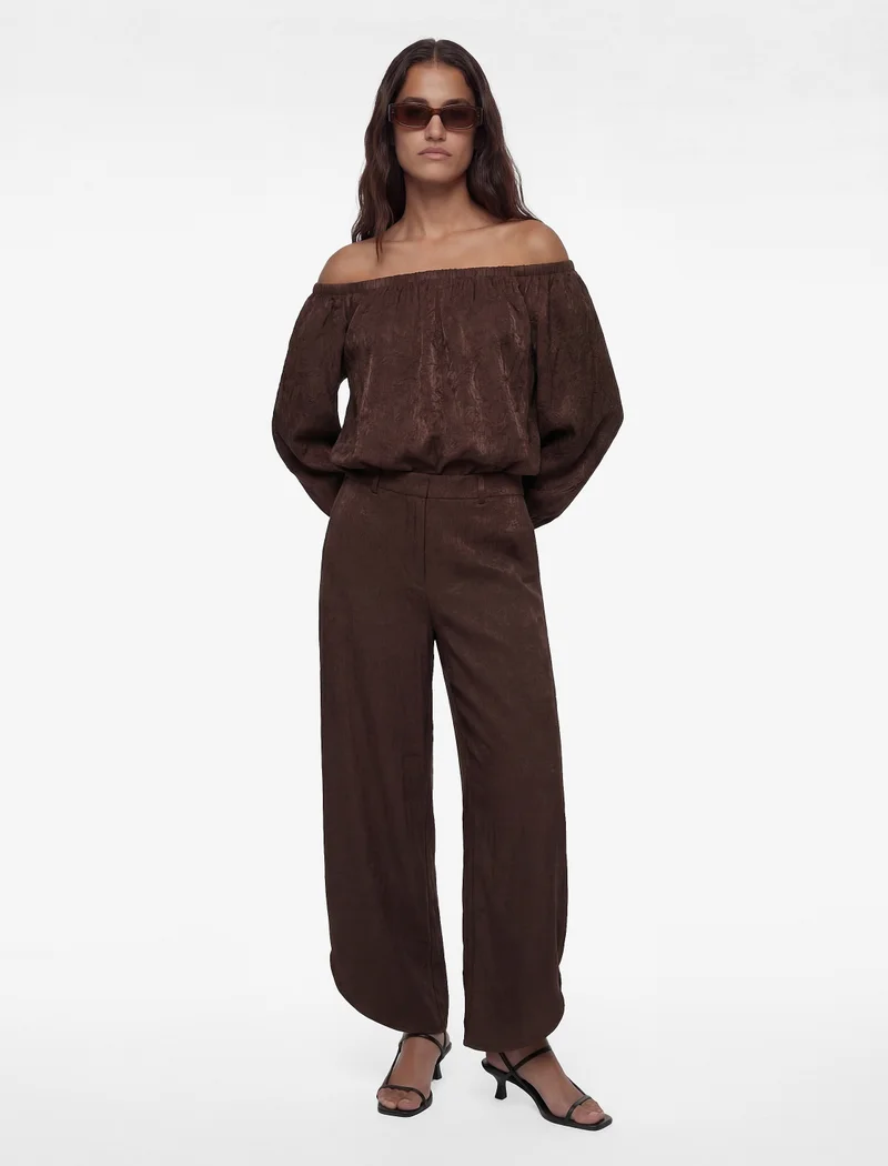 كوتون Satin Blouse