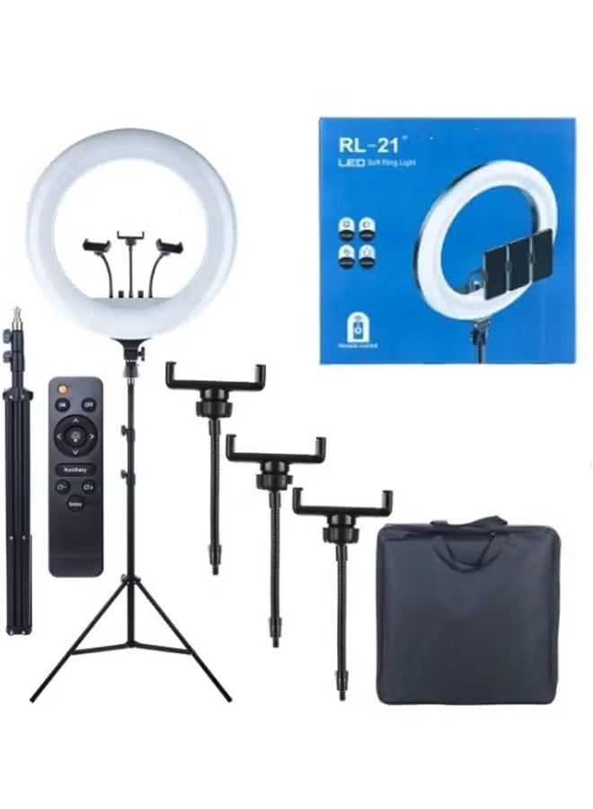 ACLIX Ring Light With Photography Tripod Stand And Remote Control for tik tok snapchat youtube online streaming RL-21 - Image 1