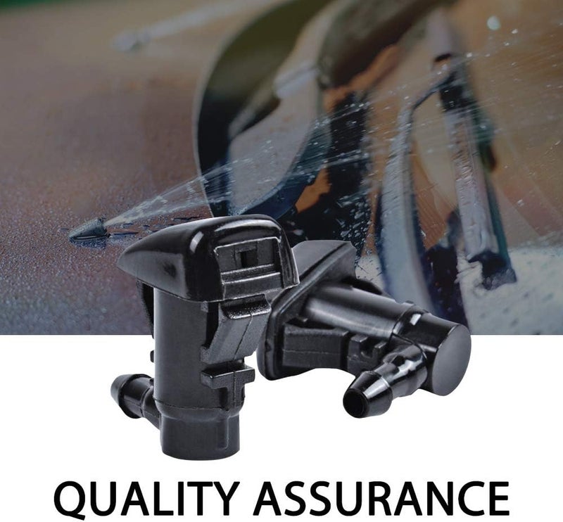 OTUAYAUTO Windshield Washer Nozzles Replacement for Jeep Grand Cherokee 2005-2016, Chevy Malibu 05-13, Pontiac G6 05-10, Saturn Aura 07-10 Fluid Spray Jet Kit Fit OEM 55372143AB 15247800 (Pack of 2) - Image 5