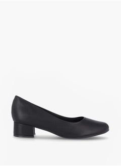 Piccadilly Women Round Toe Slip-On Shoes with Block Heels  - Image 2