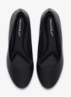 Piccadilly Women Round Toe Slip-On Shoes with Block Heels  - Image 3