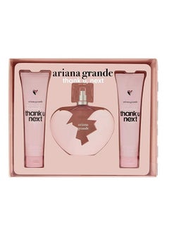 Ariana Grande Ariana Grande Thank U Next Gift Set 100ml Perfume + 100ml Body Lotion + 100ml Shower Gel  - Image 3