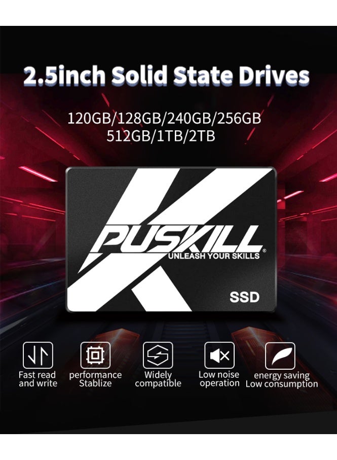 PUSKILL 1TB SSD Solid State Drive SATA3 Hard Disk for Desktop Laptop - Image 5