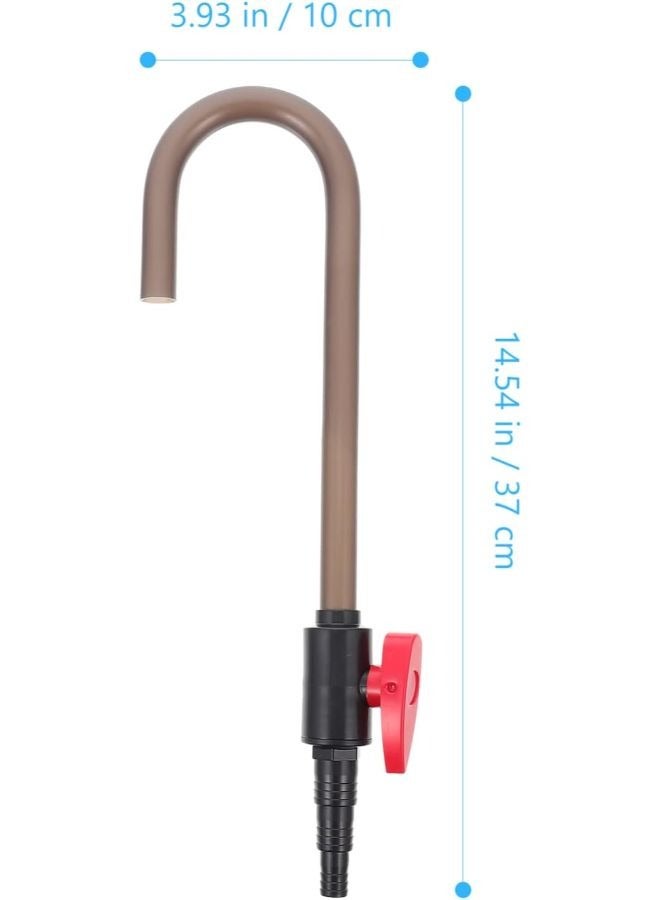 B&K Aquarium Fish Tank Hook Water Changer, with Flow Switch, Quickly and Efficiently Helps Fill Your Water - Image 2