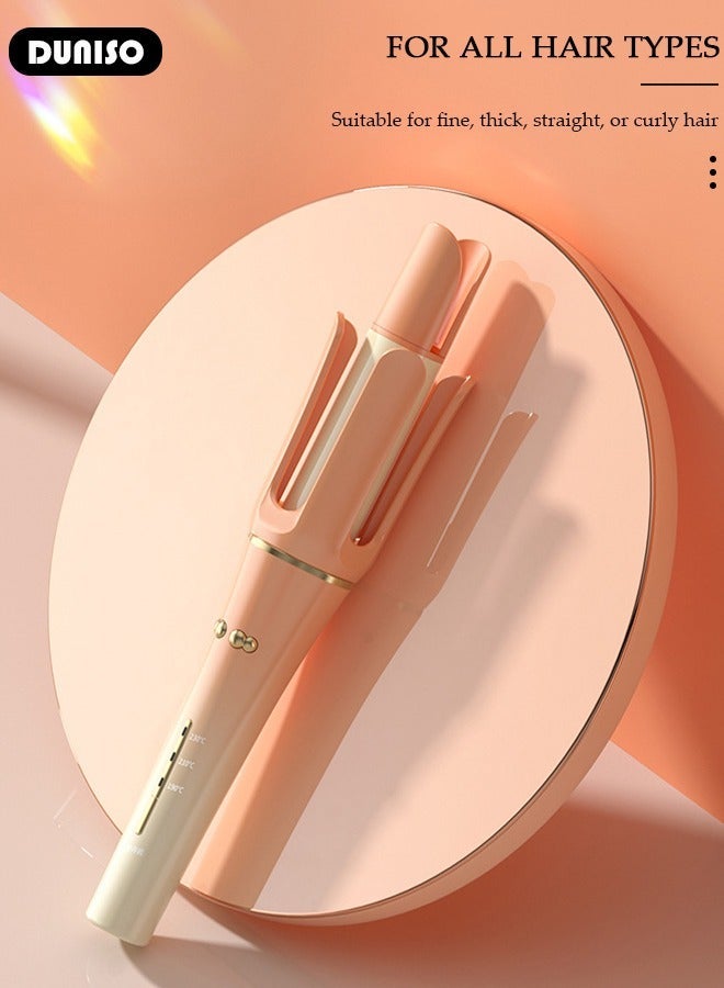 DUNISO Automatic Hair Curler Rollers,Advanced Petal-shaped Auto Curling Iron 32mm Large Waves,Hair Care Coating,Fast Heating,3 Temperatures control,Multi-Protections,Create Pretty Curls Effortlessly - Image 5