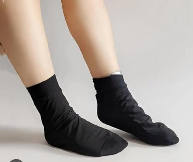 Foot Sauna Socks, Innovative Heat Reflective Lining Helps Soften Rough Skin and Deeply Moisturize Feet, Perfect for Home Care and Get Smooth Feet Easily. - Image 4