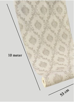 YOMA European Luxury Style Waterproof Wallpaper 0.53 x 10 Meter Non-Woven Non-Pasted  - Image 2