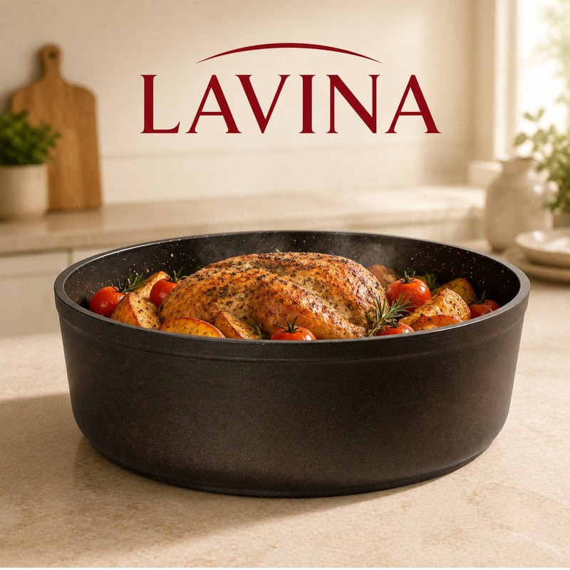 Lavina Opal Italian Granite tagine 28 cm - Image 5