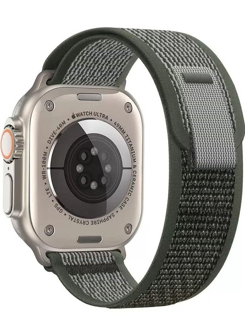 IAF - Trail Loop Watch Band Strap for Apple Watch Ultra 49mm/45mm/44mm/42mm Nylon Compatible with iWatch Series 8/Ultra/7/SE/6/5/4/3/2/1 - Image 1