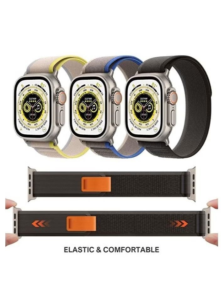 IAF - Trail Loop Watch Band Strap for Apple Watch Ultra 49mm/45mm/44mm/42mm Nylon Compatible with iWatch Series 8/Ultra/7/SE/6/5/4/3/2/1 - Image 1