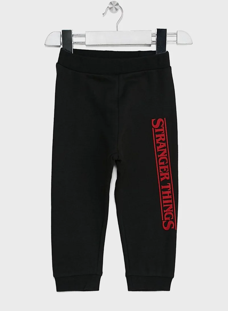 H&M Infant Text Print Sweatshirt & Sweatpants Set