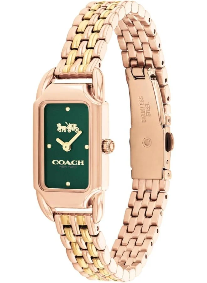 COACH Quartz Movement analog Watch Stainless Steel