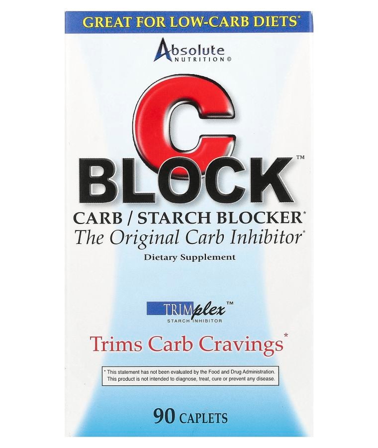 Absolute Nutrition CBlock™ Carb/Starch Blocker 90 Caplets