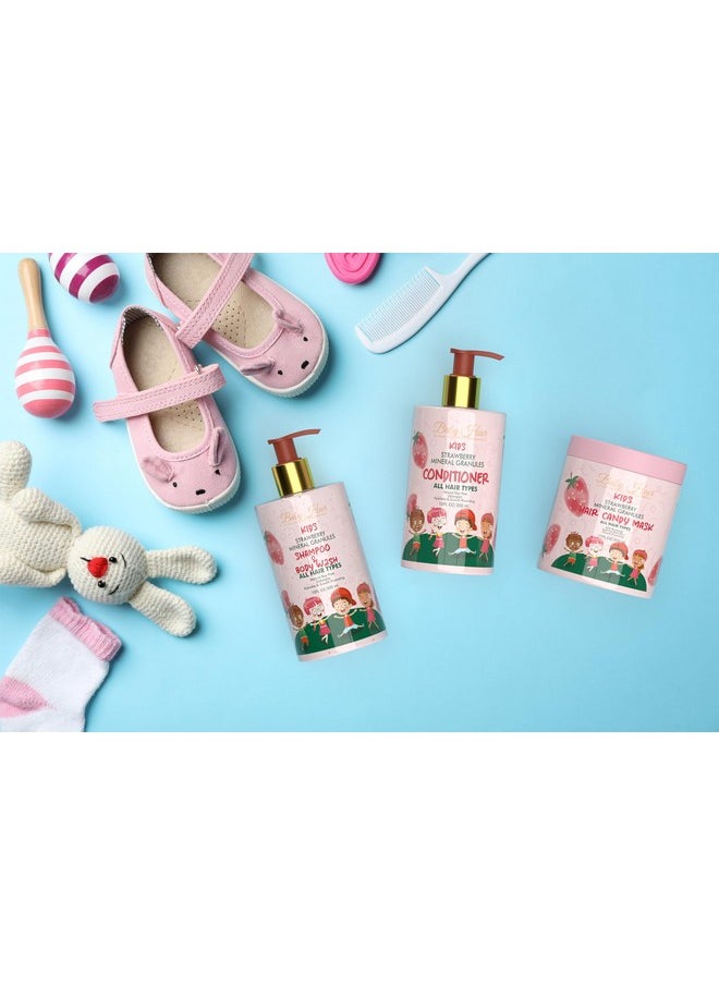 Kids: Vegan Strawberry & Mineral Granules Shampoo & Body Wash Ph- Balanced Sulfate-Free (Shampoo | Conditioners | Hair Candy Mask) - pzsku/ZA43999AF78DA1D93DD76Z/45/_/1730799027/57aaa33e-4ae4-4dfa-989b-19b248608930