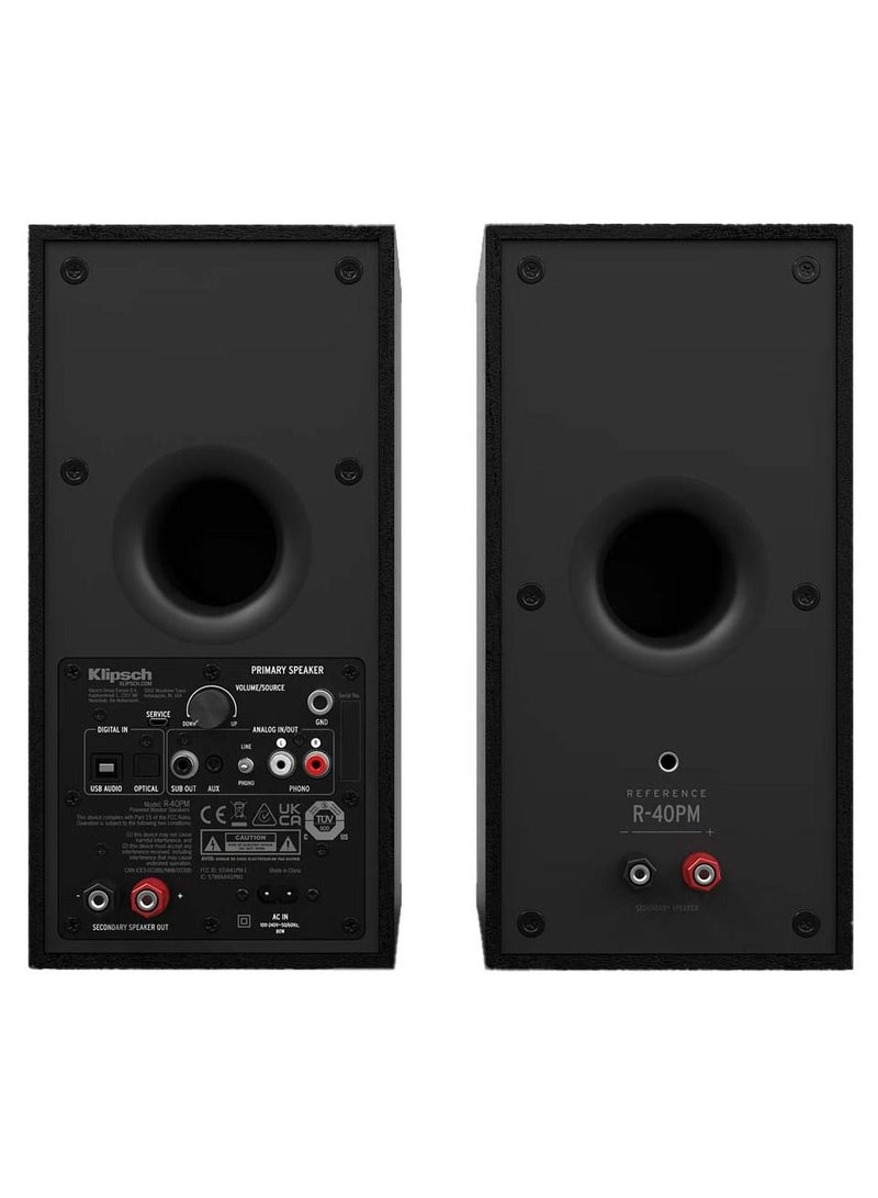 Klipsch R-40PM Powered Speakers - Image 3