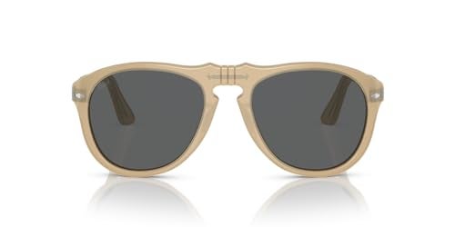 Persol PO0649 Sunglasses, Opal Beige/Dark Grey, 56 mm - Image 1