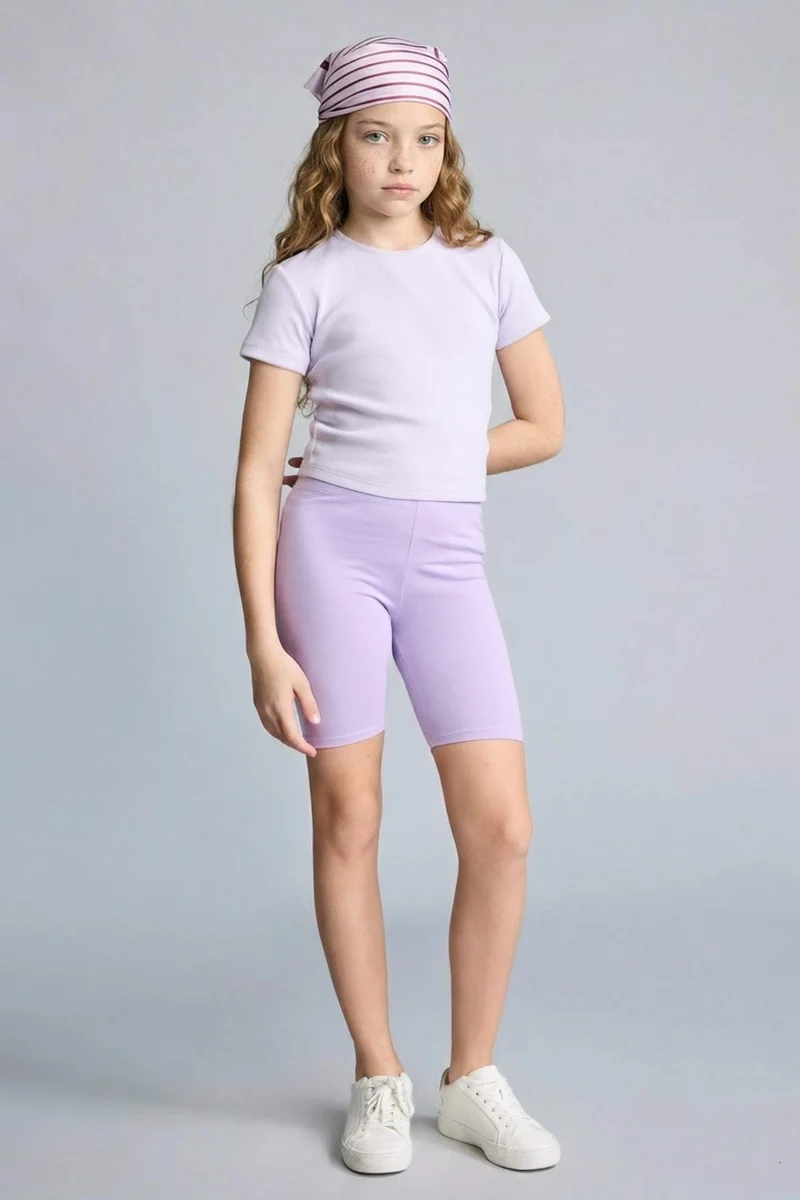 ديفاكتو Girl Biker Short Leggings