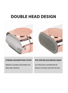 Excefore Washable and Reusable Lint Roller, Lint Roller for Pet Hair, Travel Lint Remover Brush for Pet Hair, Portable Dual Head Pet Hair Remover for Clothes, White  - Image 2