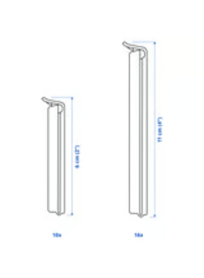 Clips, bags, 26-piece set, assorted colors - Image 4