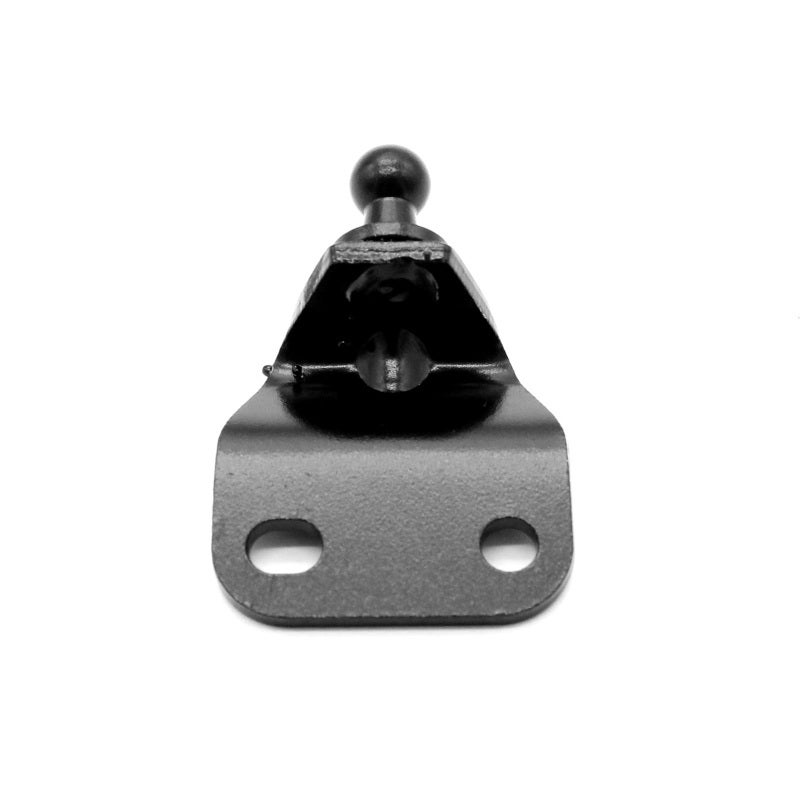 Metal Bracket: Black Premium Corrosion-Resistant Metal Hardware - Large Thrust Surface With 2 Holes Stable Hold Mounting Bracket for Cars, Boats, Campers, RVs, Cabinets & More - Image 3