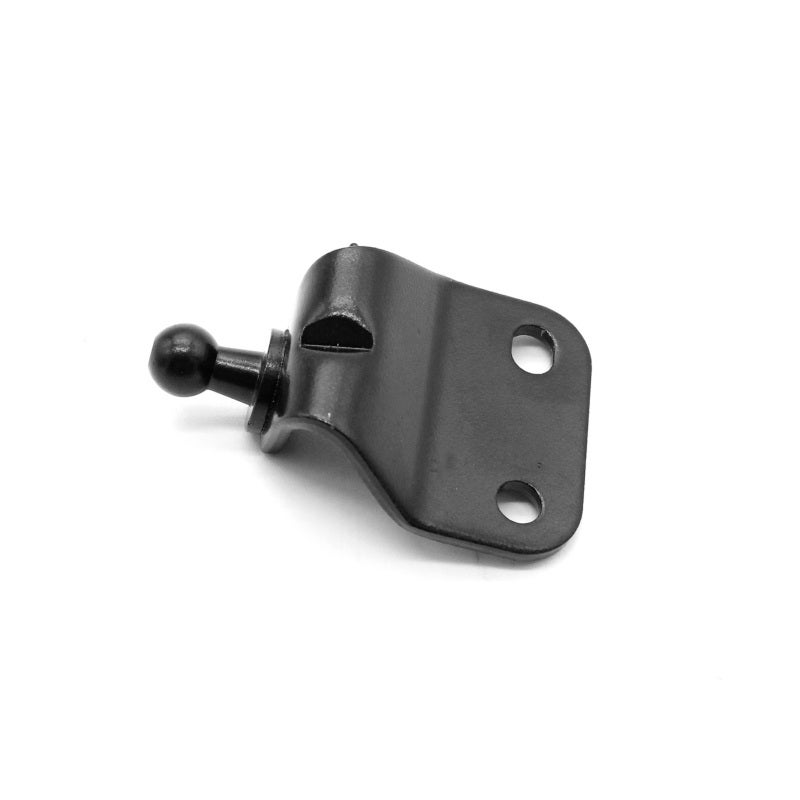 Metal Bracket: Black Premium Corrosion-Resistant Metal Hardware - Large Thrust Surface With 2 Holes Stable Hold Mounting Bracket for Cars, Boats, Campers, RVs, Cabinets & More - Image 2
