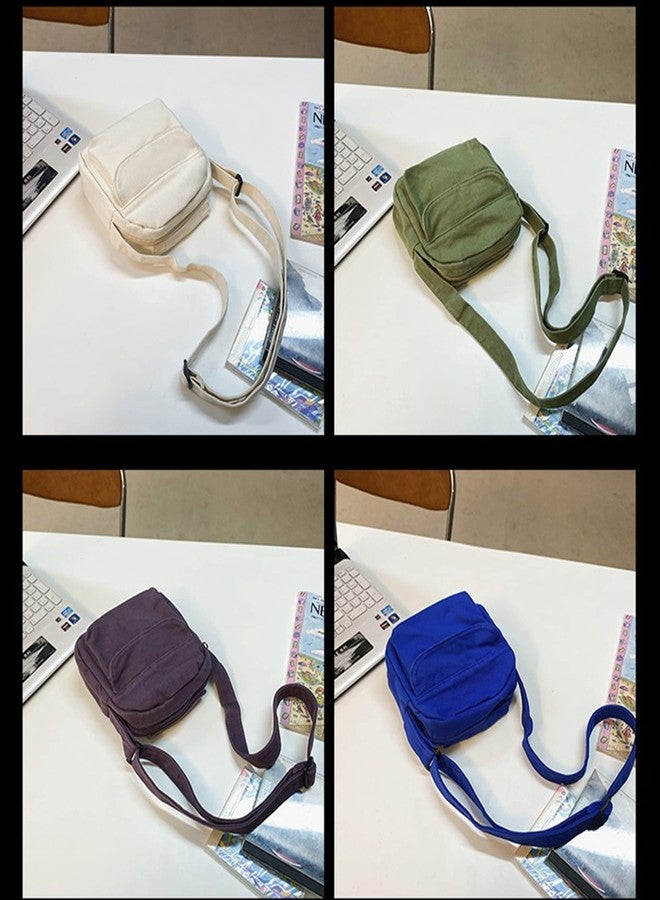 SINGUYUN Crossbody Dumpling Bag Shoulder Bag Hobo Style Handbags Single Shoulder Bag for Women & Men Travel Small Messenger Bag (Purple) - Image 4